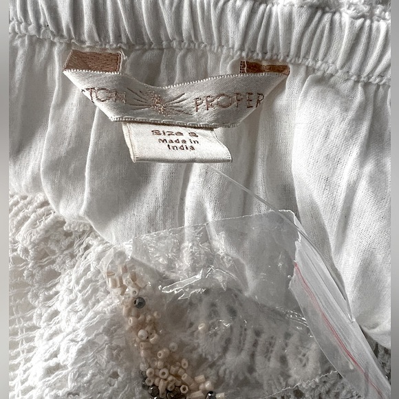 BOSTON PROPER NWOT LACE OFF-SHOULDER MAXI DRESS SIZE SMALL - Picture 8 of 8